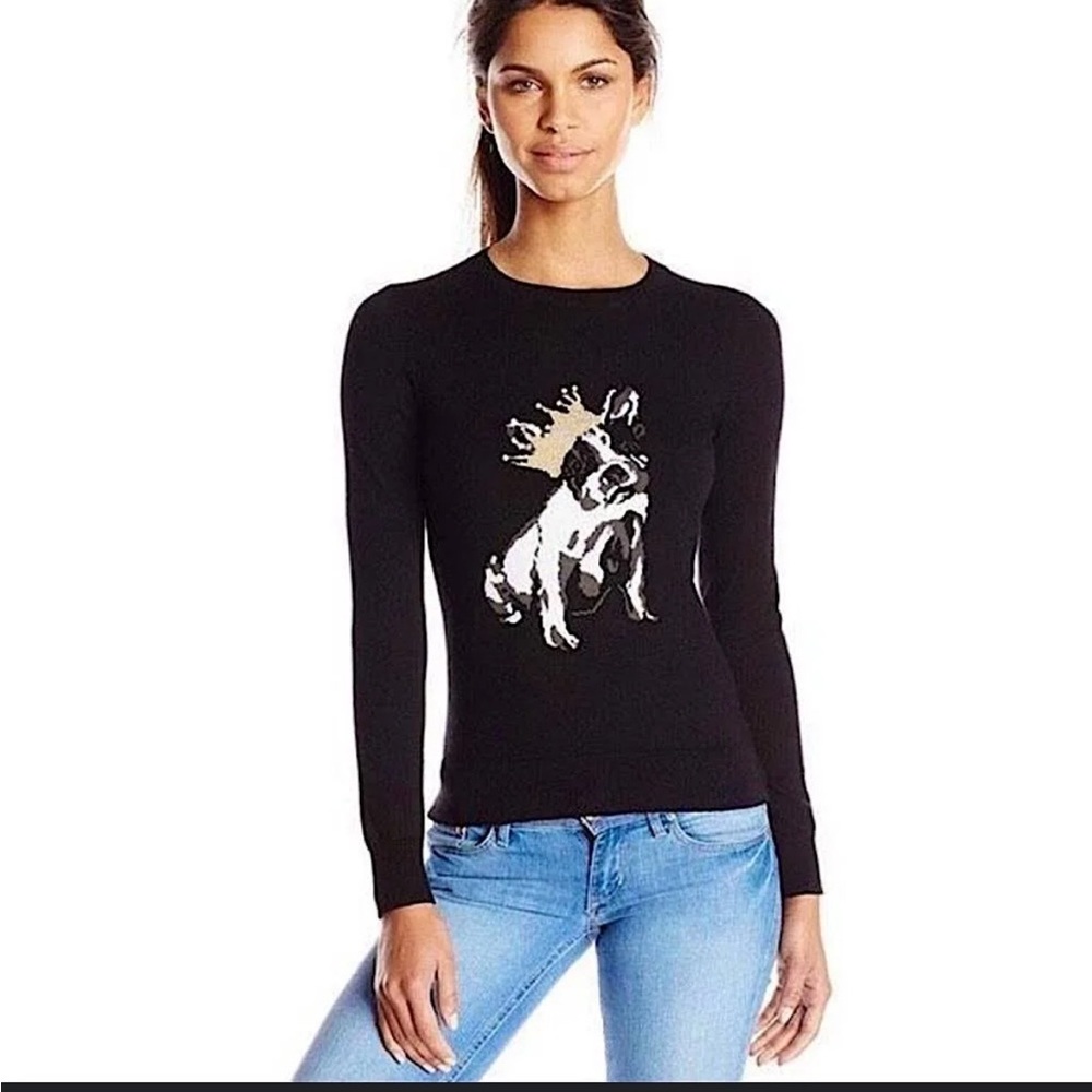 Ted Baker Top with French Bulldog - US 4 

Used, like new